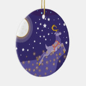 Magische Weihnachten Keramikornament (Rechts)