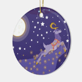 Magische Weihnachten Keramikornament (Links)