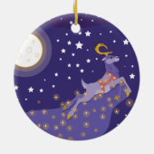 Magische Weihnachten Keramikornament (Hinten)