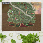 Magische Weihnachten Küchentuch (Gefaltet)