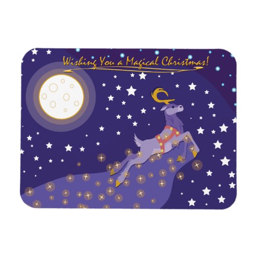 Magische Weihnachten Magnet (Horizontal)