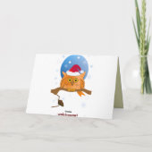 Magische Weihnachten mit Kristallglas und Schnee (Rückseite)