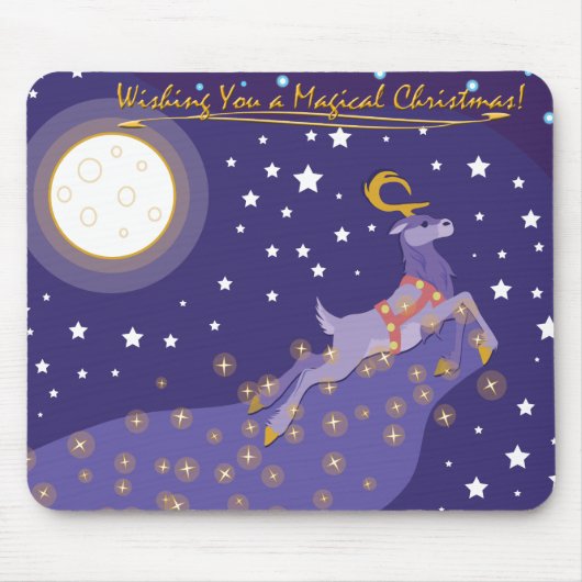 Magische Weihnachten Mousepad (Vorne)