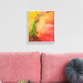 Magische Weihnachtsbaum-Leinwand erhellt Zuhause Leinwanddruck (Insitu (Wohnzimmer))