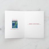 Magische Weihnachtsbaum Liebe Karte Heilige Nacht (Innenseite)