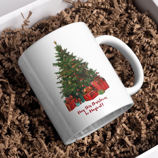Magische Weihnachtsbaum-Tasse Kaffeetasse