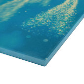 Magische Weihnachtsbaumen Schneidebrett (Ecke)