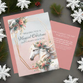 Magische Weihnachtsfeier Einladung