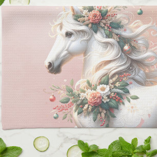 Magische Weihnachtsfeier Geschirrtuch