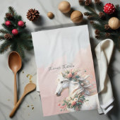 Magische Weihnachtsfeier Geschirrtuch