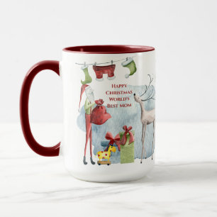 Magische Weihnachtsfeier Tasse für Weltbeste MAMA 