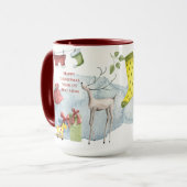 Magische Weihnachtsfeier Tasse für Weltbeste MAMA  (Vorderseite Links)