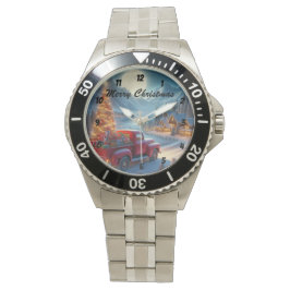 Magische Weihnachtsfeierablieferung Armbanduhr