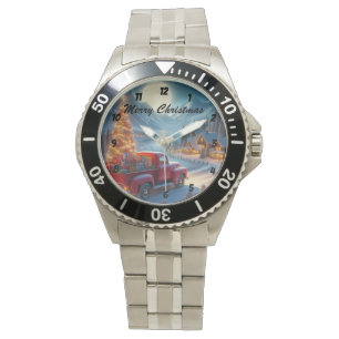 Magische Weihnachtsfeierablieferung Armbanduhr