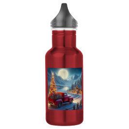 Magische Weihnachtsfeierablieferung Edelstahlflasche