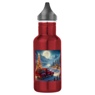 Magische Weihnachtsfeierablieferung Edelstahlflasche