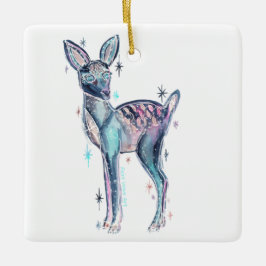 Magische Weihnachtsfest Keramikornament