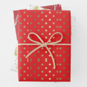 Magische Weihnachtsgeschenke Geschenkpapier Set (Beispiel)