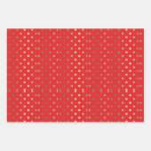 Magische Weihnachtsgeschenke Geschenkpapier Set (Vorderseite)