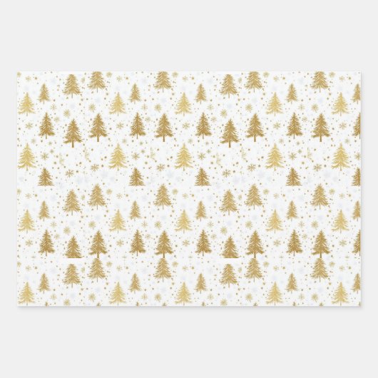 Magische Weihnachtsgeschenke Geschenkpapier Set (Vorderseite)