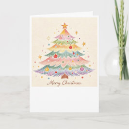 Magische Weihnachtskarte Karte