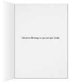 Magische Weihnachtskarte mit Angel Religious (Innen (Rechts))