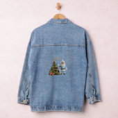 Magische Weihnachtsmann-Geburtstagseinladung  Jeansjacke (Hangar)