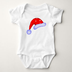 Magische Weihnachtsmannmütze Baby Strampler