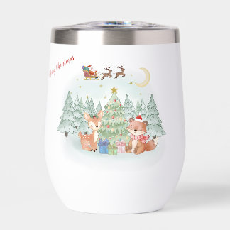 Magische Weihnachtsnacht im Winterwald