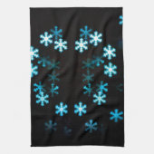 Magische Weihnachtsschneeflocken Handtuch (Vertikal)