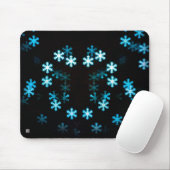 Magische Weihnachtsschneeflocken Mousepad (Mit Mouse)