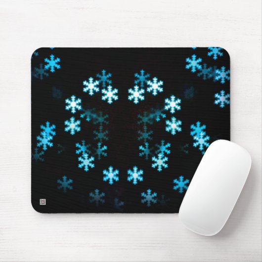 Magische Weihnachtsschneeflocken Mousepad (Mit Mouse)