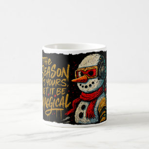 Magische Weihnachtszeit Snow-Bro Tasse Funky Weihn