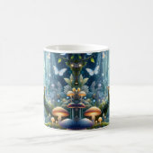 Magische Weiße Eule Kaffeetasse (Mittel)