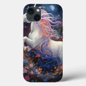 Magische Weiße Pferde Fantasie Kunst Case-Mate iPhone Hülle (Rückseite)