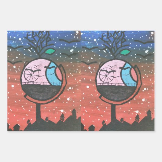 Magische Welt Geschenkpapier Set (Vorderseite 2)