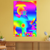 Magische Welt Leinwanddruck (Insitu (Wohnzimmer))