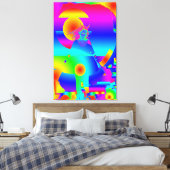 Magische Welt Leinwanddruck (Insitu (Schlafzimmer))