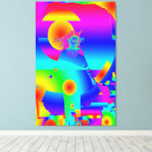 Magische Welt Leinwanddruck (Insitu (Holzboden))