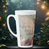 Magische Whimsical Fairy & Flower Garden mit Zitat Milchtasse