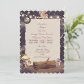 Magische whimsistische Einladung (Stehend Vorderseite)