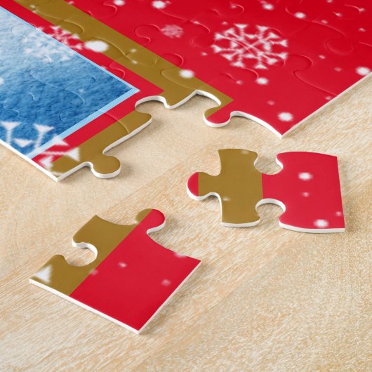 Magische Winterlandschaft für Ihren Urlaub Puzzle (Seite)