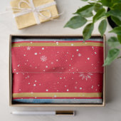 Magische Winterlandschaft für Ihren Urlaub Seidenpapier (Geschenk)