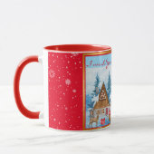 Magische Winterlandschaft für Ihren Urlaub Tasse (Links)