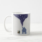 Magische Winterliebe Kaffeetasse (Links)