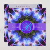 Magische Wirbel Fraktal Art Einladung (Vorne/Hinten)
