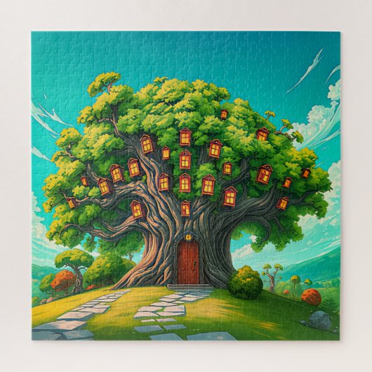Magische Wohnung Puzzle (Vertikal)