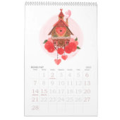 Magische Wohnungen Illustrierter Kalender (Feb 2027)