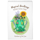 Magische Wohnungen Illustrierter Kalender (Titelbild)