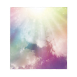 Magische Wolken Notizblock